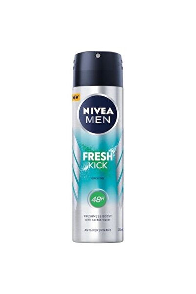 Nivea Men Fresh Kick Deodorant Spray, 150 ml