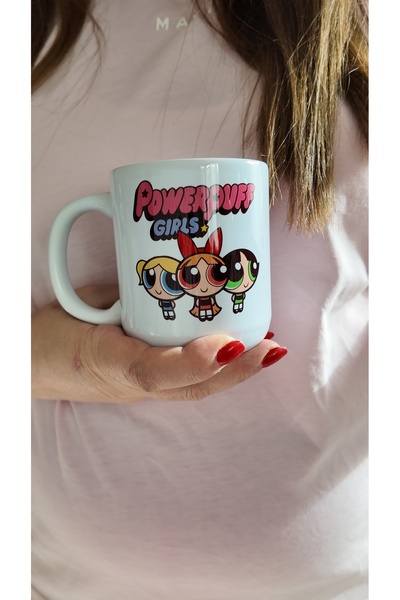 By Selen Suyolcu Power Girl Printed Mug Cup