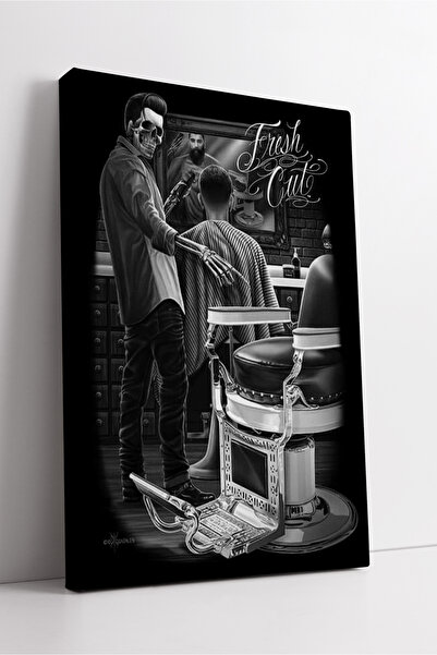 KOSS Dijital Tablou decorativ din pânză în stil retro modern, cu ilustrație t...