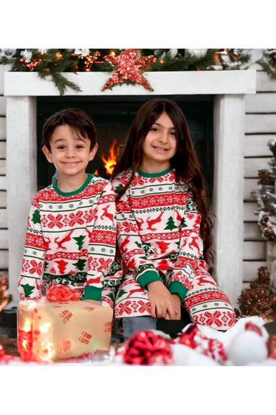 adorashop Pijamale de Crăciun pentru copii Selective 9385