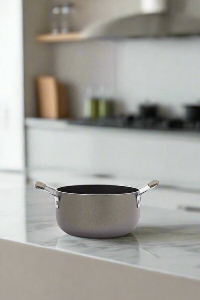 REDTAG Black Aluminum Non Stick Mini Sauce Pot (14cm)