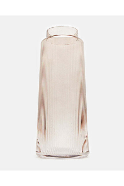 REDTAG Pink Plain Glass Decor Vase