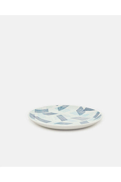REDTAG Blue Printed Dinner Plate