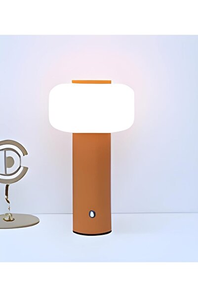 GENERİC 1 مصباح دش مقاوم للماء بأضواء احتفالية - مصباح طاولة LED ليلي لاسلكي ...