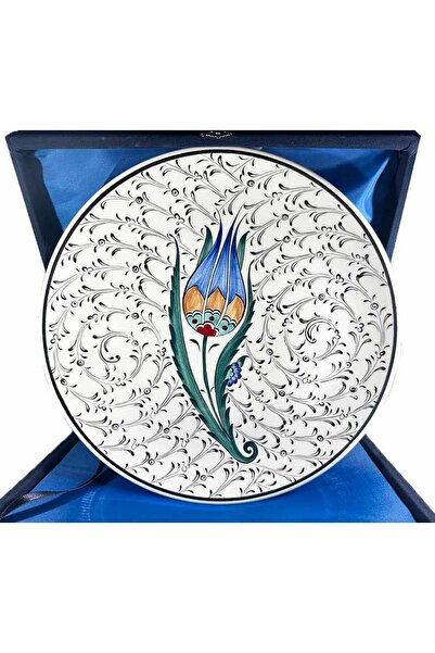 Çini Evi Vip Tulip Patterned Iznik Plate – Elite Gift Choice