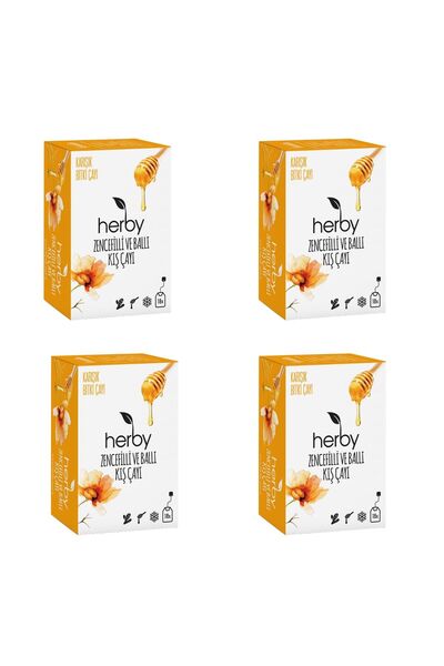 ODN Herby Ginger and Honey Winter Tea 18-Pack 27 g X4