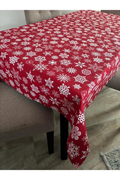 Handmade Christmas tablecloth