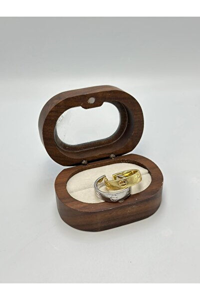 MyladyAccessoriess خاتم قابل للتعديل بلوحة مسننة (للجنسين) (فولاذ) ذهبي