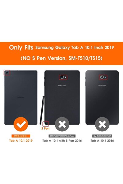 Other for Tempered Glass Samsung Galaxy Tab A 10.1 Inch(2019) Screen Protector Ultra-Thin Shatterproof Ant