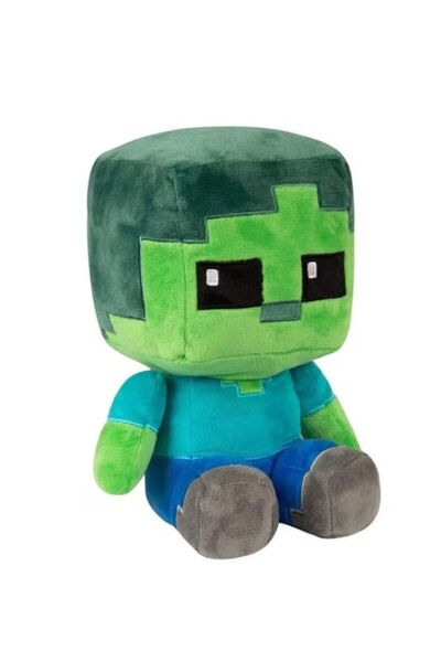 OEM Jucărie de Pluș Minecraft, Stil Cubic, 22 cm – Figurina Moale pentru Copii