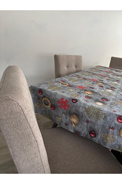 Handmade Christmas tablecloth