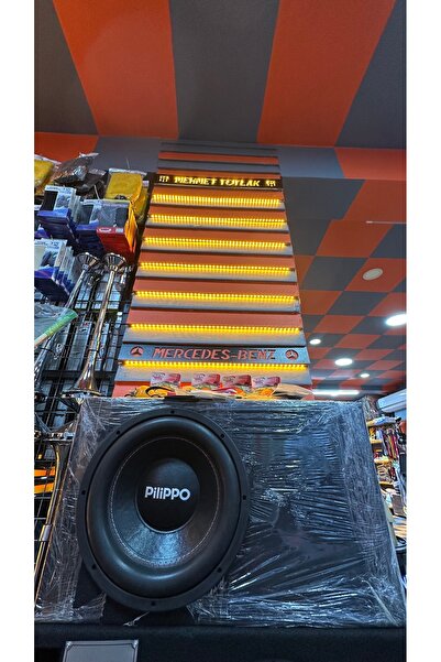 MT GARAGE PİLİPPO BASS 30 CM 350rms SIFIR L PORT KABİNLİ