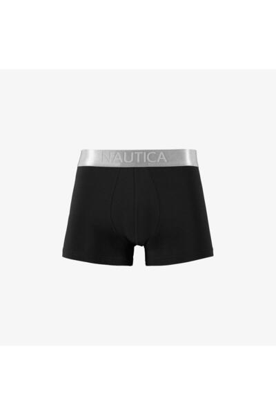 Nautica Men's Black 2-pack Boxer