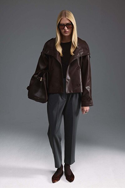 tailor's room Yüksek Bel Pantolon - Antrasit