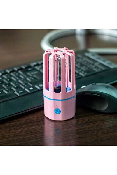 KMK -A4-Roz portable UVC germicidal ozone lamp