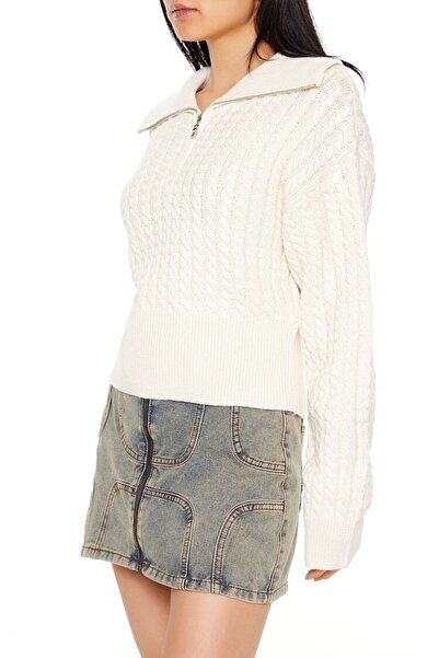 Forever 21 Yarım Yaka Kazak