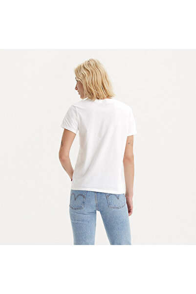 Levi's The Perfect Women's White Round Neck T-Shirt