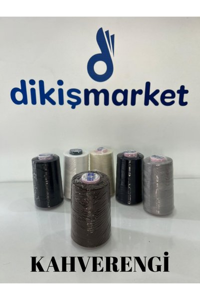 dm dikişmarket OLTALI 120no dikiş ipi makina ipi 5000mt 6 adet ip