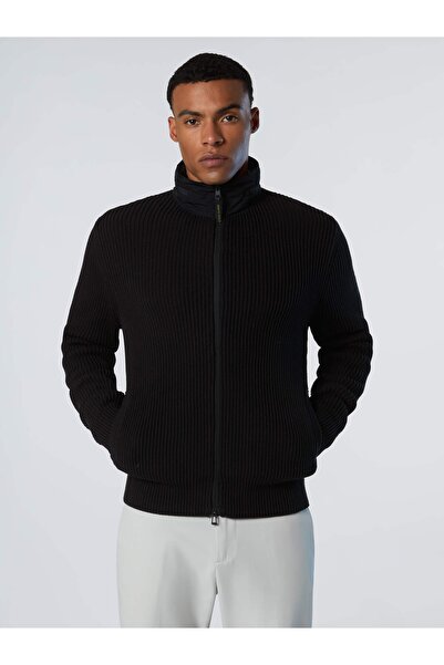 North Sails Tam Boy Fermuarlı Pamuklu 5GG Triko Hırka