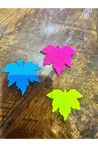 Gönülden Tasarım 3 ЦВЕТНИ ФИЛЦОВИ ЛИСТА ARMA 7X7 CM