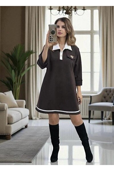 AndraRose Styles Brown Polo Dress - Maya