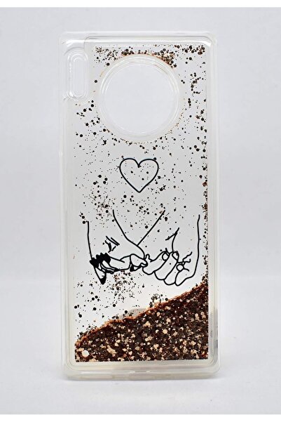 Generic Transparent Glitter Liquid Phone Case for Huawei Mate 30 Pro - Silver 01 (Generic)