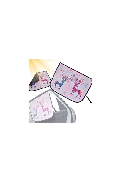 Three top online Magnetic curtain car window cover - Deer