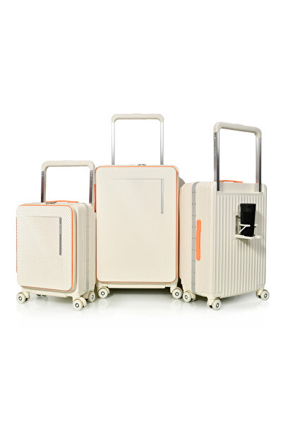 MORANO 3-piece shatter-resistant polypropylene bag set