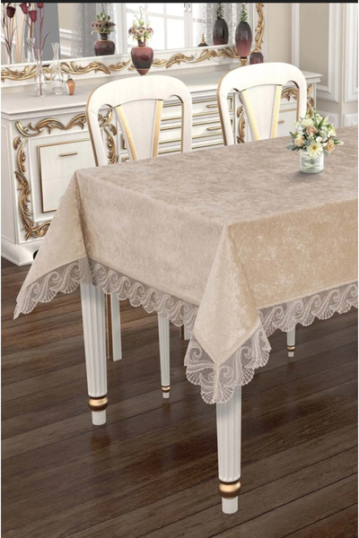 BRL ÇEYİZ HOME غطاء طاولة مخملي فاخر