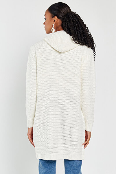 Hopoi Women's Hooded Knitwear Cardigan