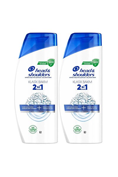 Head&Shoulders 2'si 1 Arada Klasik Bakım Kepek Karşıtı Şampuan 625ml x 2 Adet