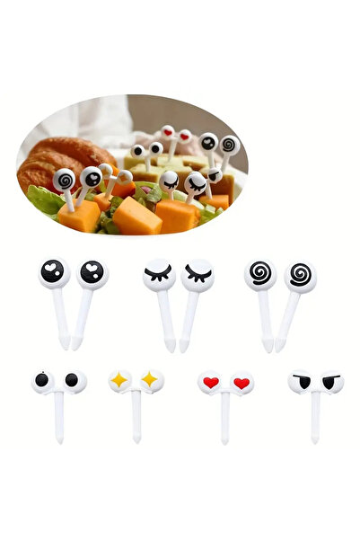 MaffStuff Mini Forks for Kids PVC Small Eyes 5x2x5 cm MaffStuff®