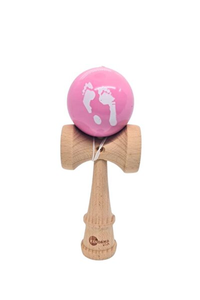 OEM Kendama Profesională din Lemn, Bila Lucioasa, Model USA, 18 cm, Joc de Dexteritate
