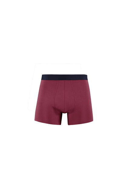 Nautica Men's Claret Red Boxer