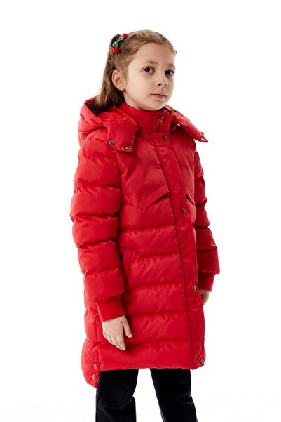 Benittokids Girl's Hooded Winter Puffer Coat 51356