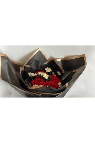 RZ Knitted Flower Artificial Rose Models