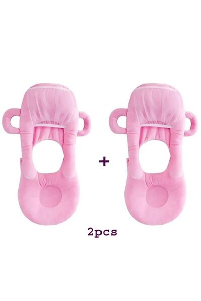 AGD وسادة رضاعة ذاتية التغذية قابلة للفصل والتعديل، مكونة من قطعتين، مع غطاء ...