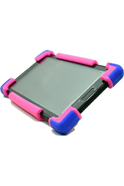 Generic Silicone Shockproof Case for 7–8 inch Tablet (Pink)