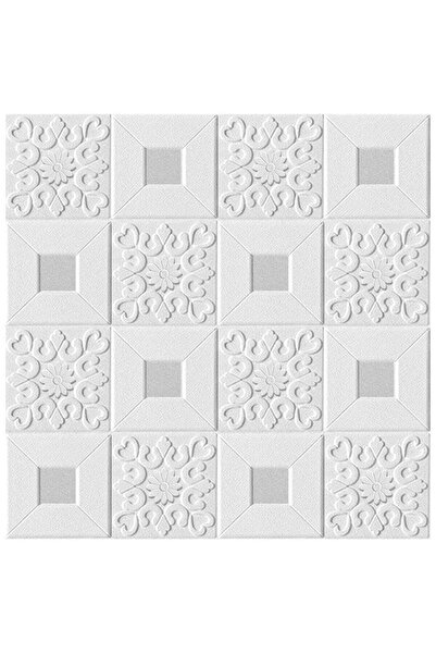 JSA 10 Pieces Self-Adhesive Wallpaper Model 70021 - White