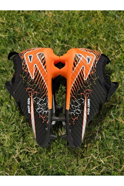 sinmm Halı Saha çocuk krampon ve halı saha futbol ayakkabısı çoraplı dişli si...