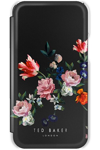 Ted Baker Mirror Case for iPhone 12 Pro Max (6.7") - Sandalwood/Black Silver