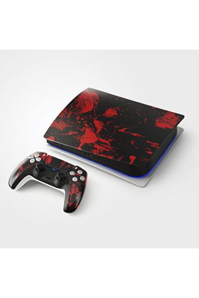 ACME LABS Skin Sticker PlayStation 5 Gaming Console Cover Wrap- Blood Bath