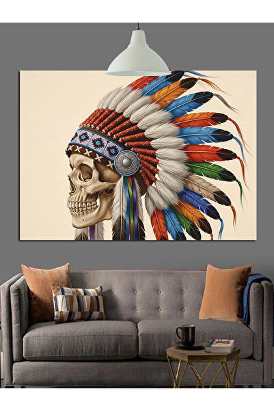 KanvasSepeti Roșu piele li Vopsea în ulei de înaltă calitate texturat Pânză P...