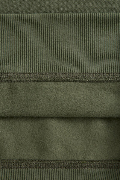 kinderos Hooded Teddy Bear Printed Thick Children's Sweatshirt - 26K 1629