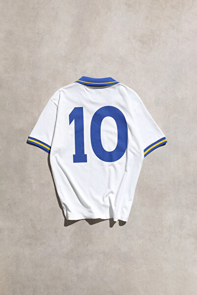 Superfly Retro Parma F.C. 1990 White Short Sleeve Football Jersey