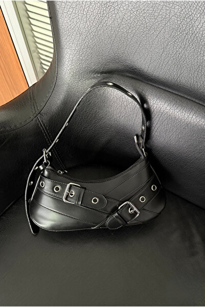 Mupa Shoes Women's Hand and Shoulder Bag BLACK