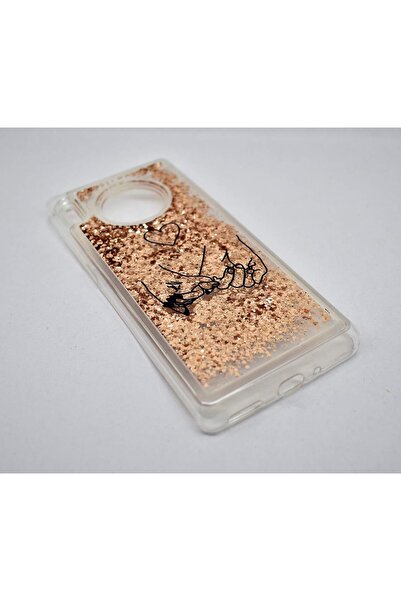 Generic Transparent Glitter Liquid Phone Case for Huawei Mate 30 Pro - Silver 01 (Generic)