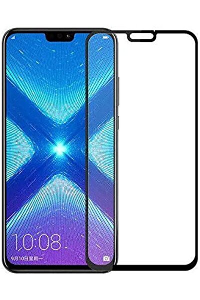 Other واقي شاشة زجاجي مقوى ثلاثي الأبعاد بتغطية كاملة لهاتف هواوي هونر 8X - أسود