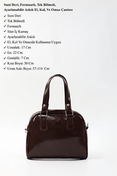 SHAKA Crinkled Textured Brown Shk205 Faux Leather Zippered Single Compartment Adjustable Strap Hand, Arm and Shoulder Bag