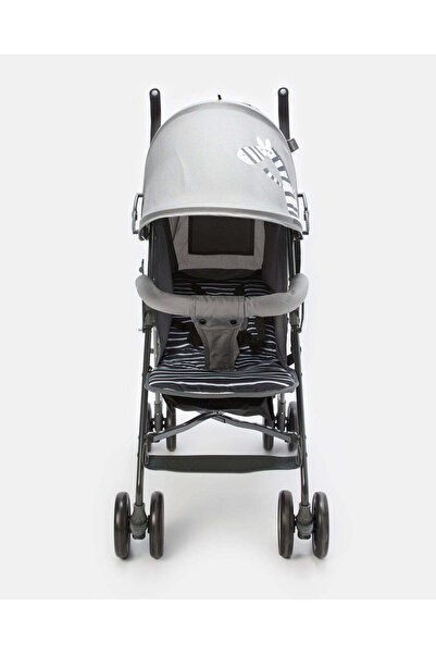 REDTAG Grey Zebra Baby Stroller